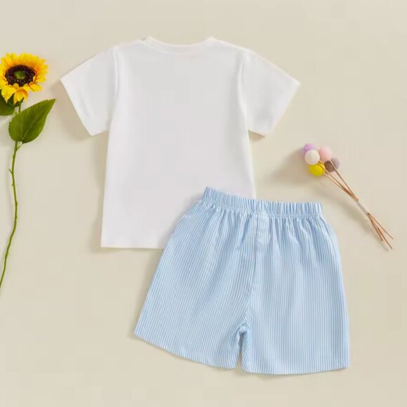 Kids Character Matching Set - White and Blue - Picture 3 of 3